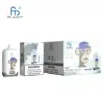 Fumot cool mint vape box with monkey design.