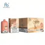 Fumot Cherry Cola vape with warning label.