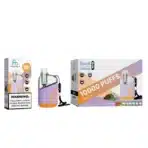 10000 puffs disposable vape packaging with warning label.