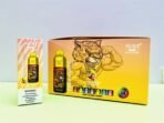 Colorful vape packaging with cartoon tiger image