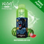 R&M Paradise Watermelon Ice vape packaging