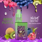 R&M Box Pro vape, Kiwi Dragon Berry flavor