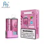 Strawberry Ice vape with warning label.
