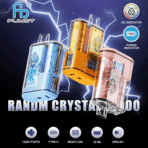 RandM Crystal 12000 vape features and specifications.