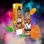 Gummy bear flavored vape pen with colorful vapor.