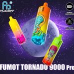 Colorful Fumot Tornado 9000 Pro e-liquid vapes