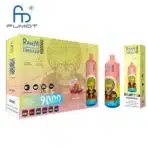 Fizzy Cherry Tornado vape packaging with cartoon design.