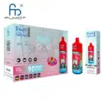 Mixed berries vape product packaging with 9000 puffs.