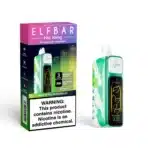 Elfbar Nic King Sour Apple Watermelon vape box.
