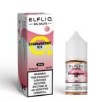 Elfliq Strawberry Ice Nic Salts e-liquid bottle
