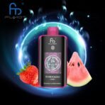 Fumot vape device with strawberry and watermelon flavors.
