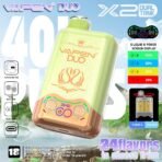 Vapen Duo vape with dual tank and flavor options.