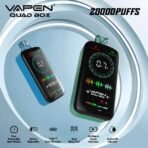 Vapen Quad Box with 20000 puffs device.