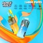 Vapen Rocs vape with 16000 puffs feature.