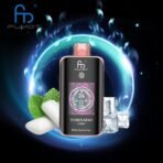 Fumot Tornado vape device with icy mint flavor