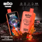 BOD Twins vape with watermelon strawberry flavor.
