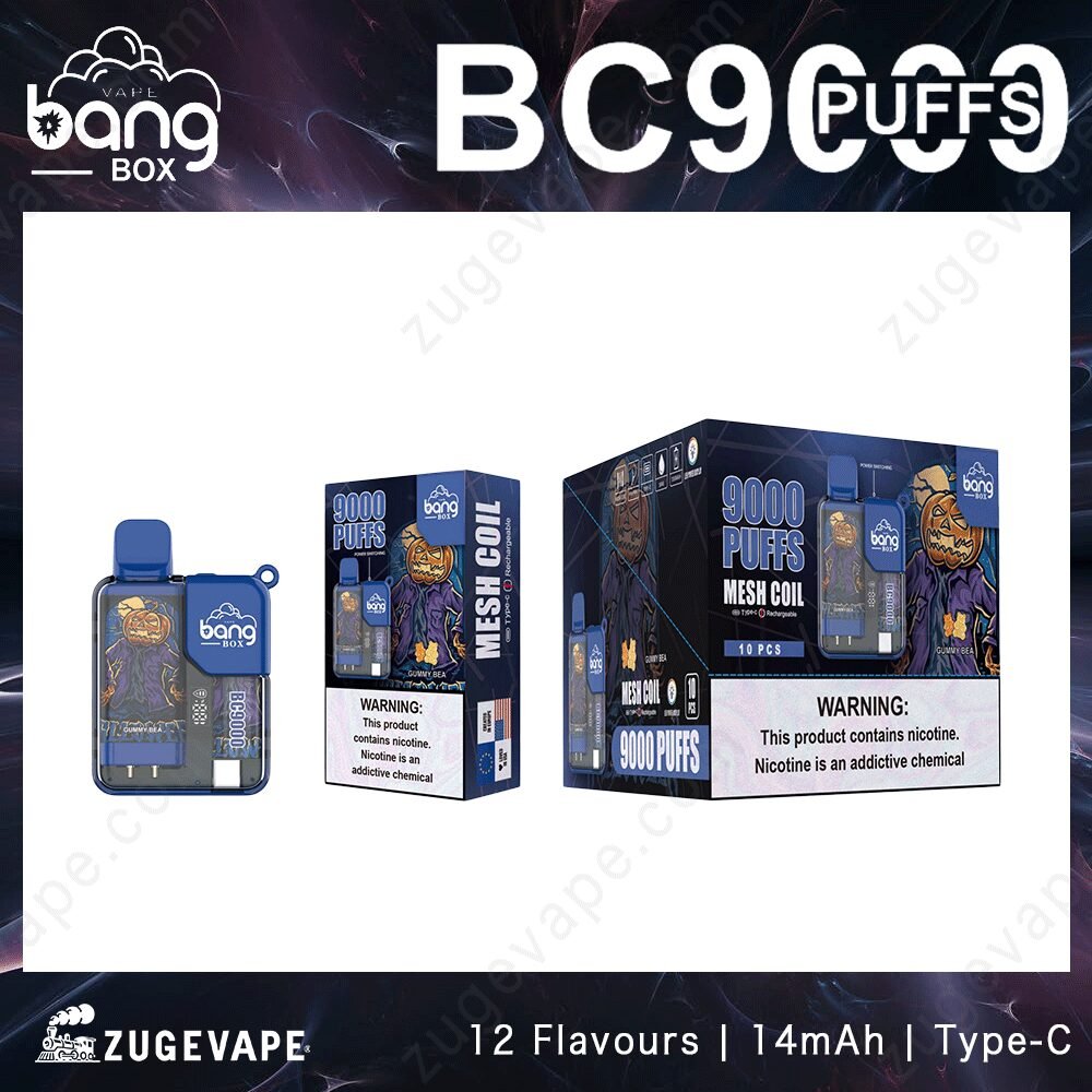 evVUNIeA-Bang-box-9000Puffs-8.jpg Bang Box BC9000 vape packaging with 9000 puffs.