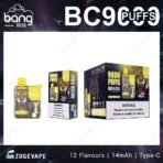 Bang BC9000 vape box with 9000 puffs.