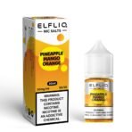 ELFLIQ Pineapple Mango Orange vape box and bottle
