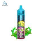 Fumot Tornado vape with colorful skull design.