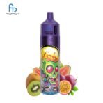Fruit-flavored vaping device with skull design.