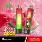 Bang King disposable vape 40000 puffs, watermelon flavor.
