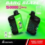 Bang Blaze vape, 50000 Starry puffs, watermelon flavor.