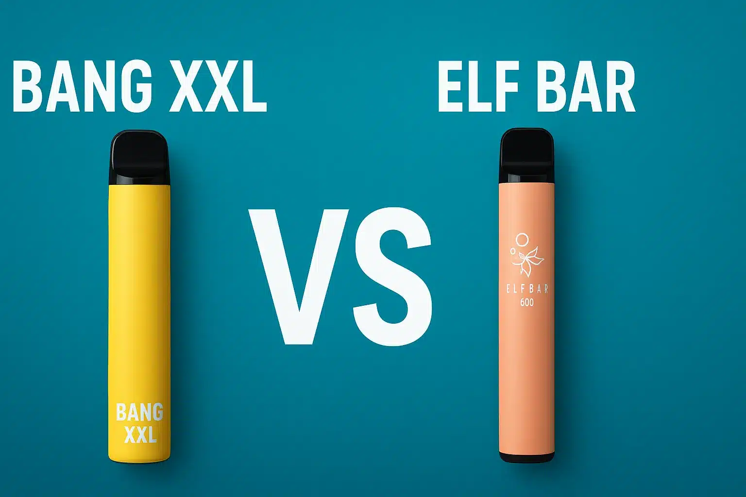Bang XXL vs Elf Bar vapes comparison