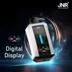 JNR digital display device with futuristic design