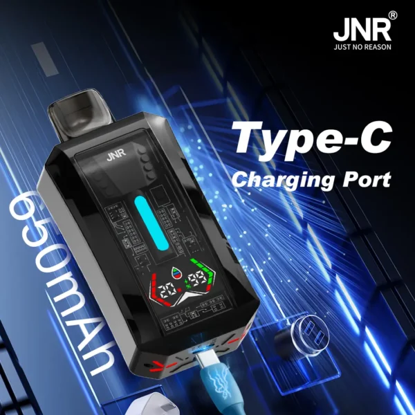 JNR Type-C charger with 6000mAh capacity.
